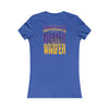 Minnesota Fans Never Waver W-Leopard Football Women's Favorite Tee - Never Waver