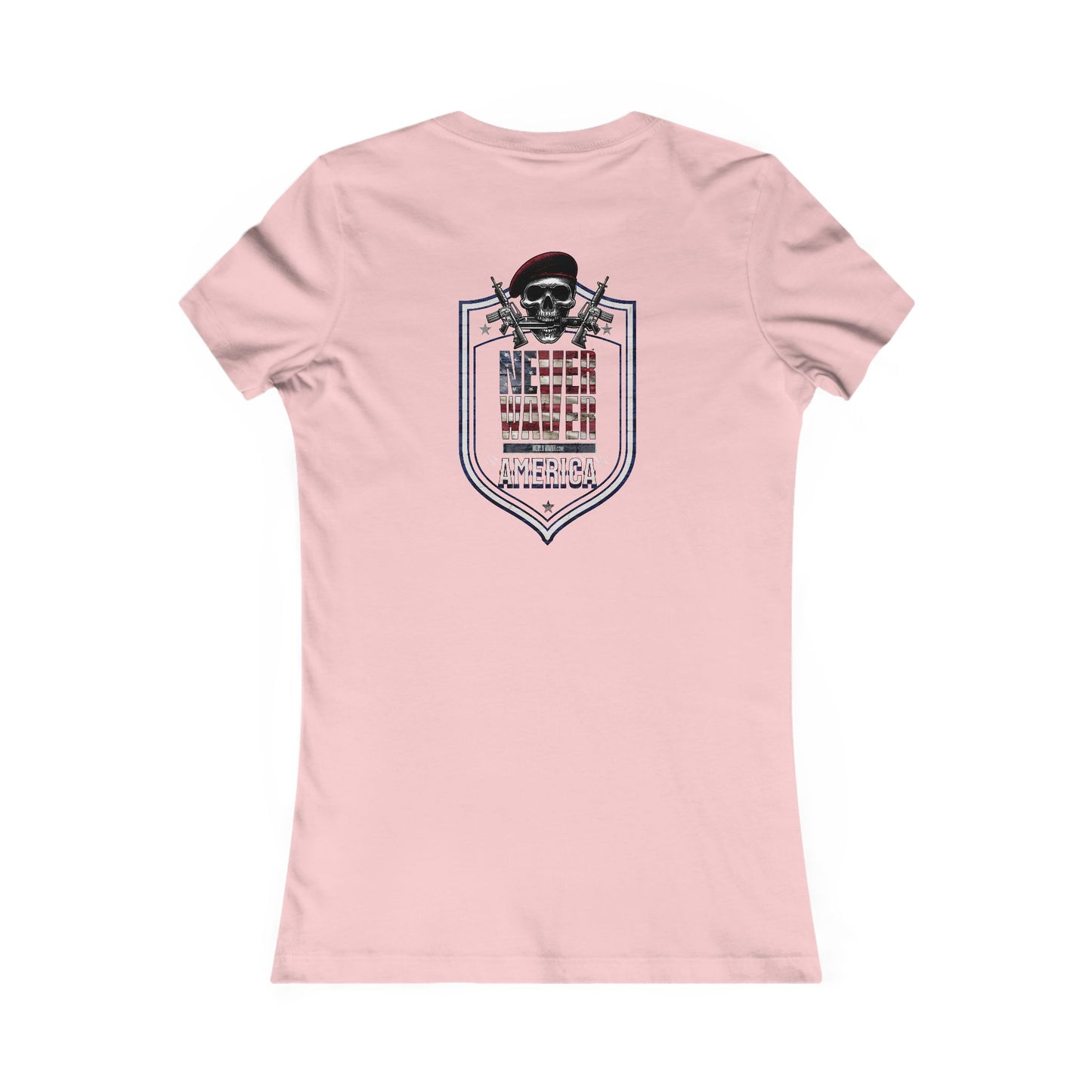 Never Waver America Women's Favorite Tee - Never Waver