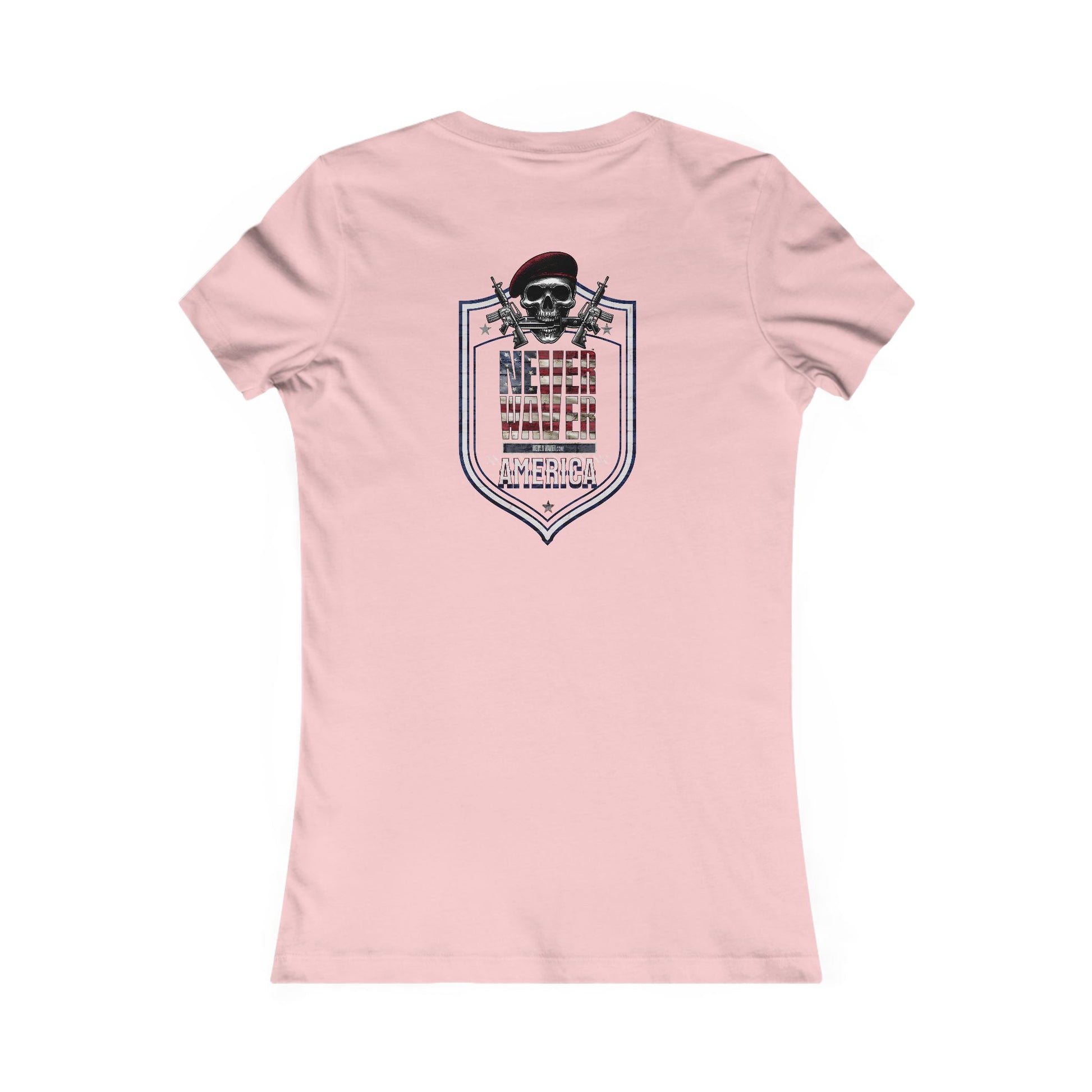 Never Waver America Women's Favorite Tee - Never Waver