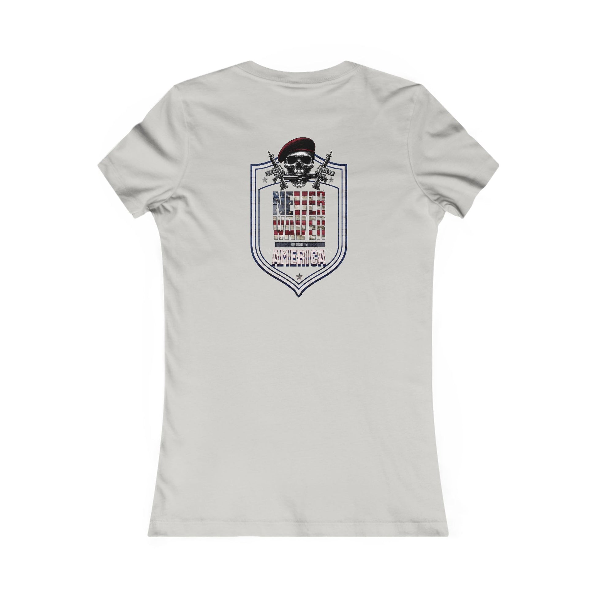 Never Waver America Women's Favorite Tee - Never Waver