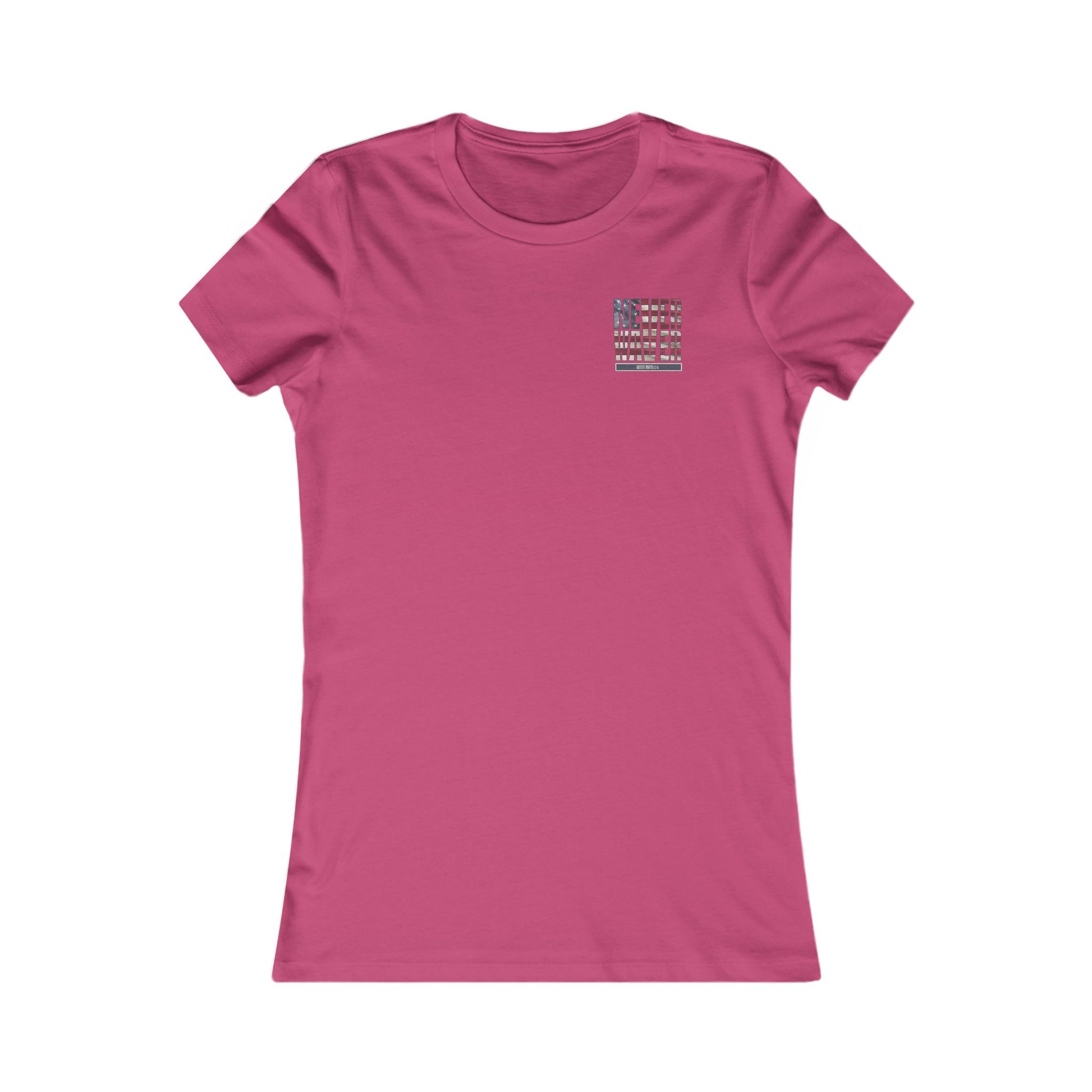 Never Waver America Women's Favorite Tee - Never Waver
