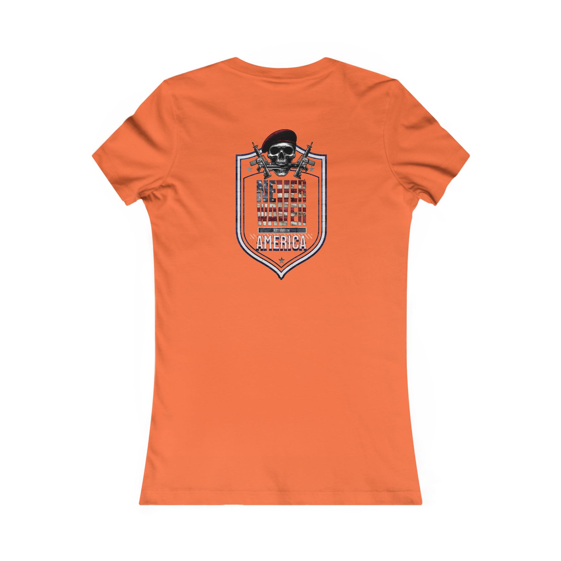 Never Waver America Women's Favorite Tee - Never Waver