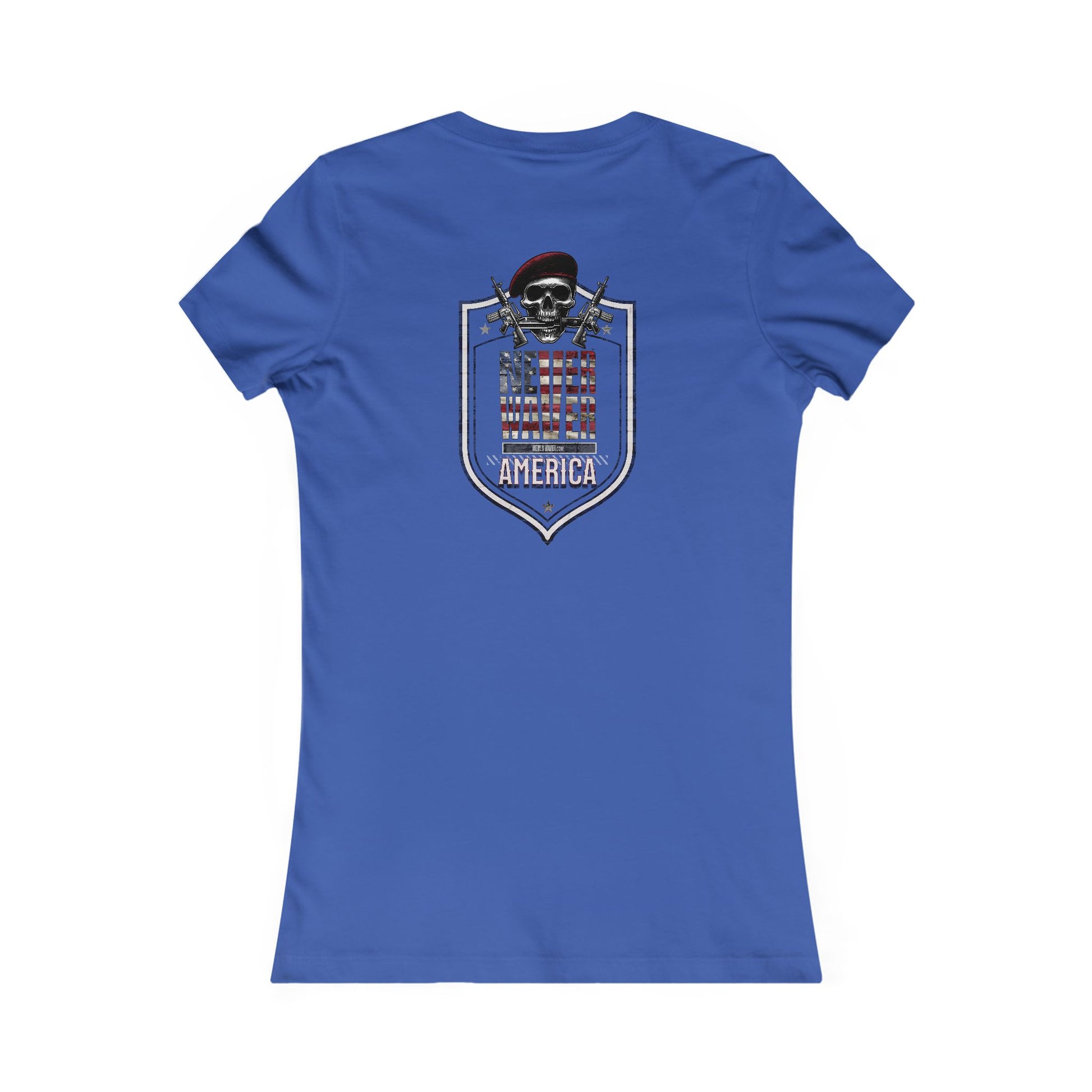 Never Waver America Women's Favorite Tee - Never Waver