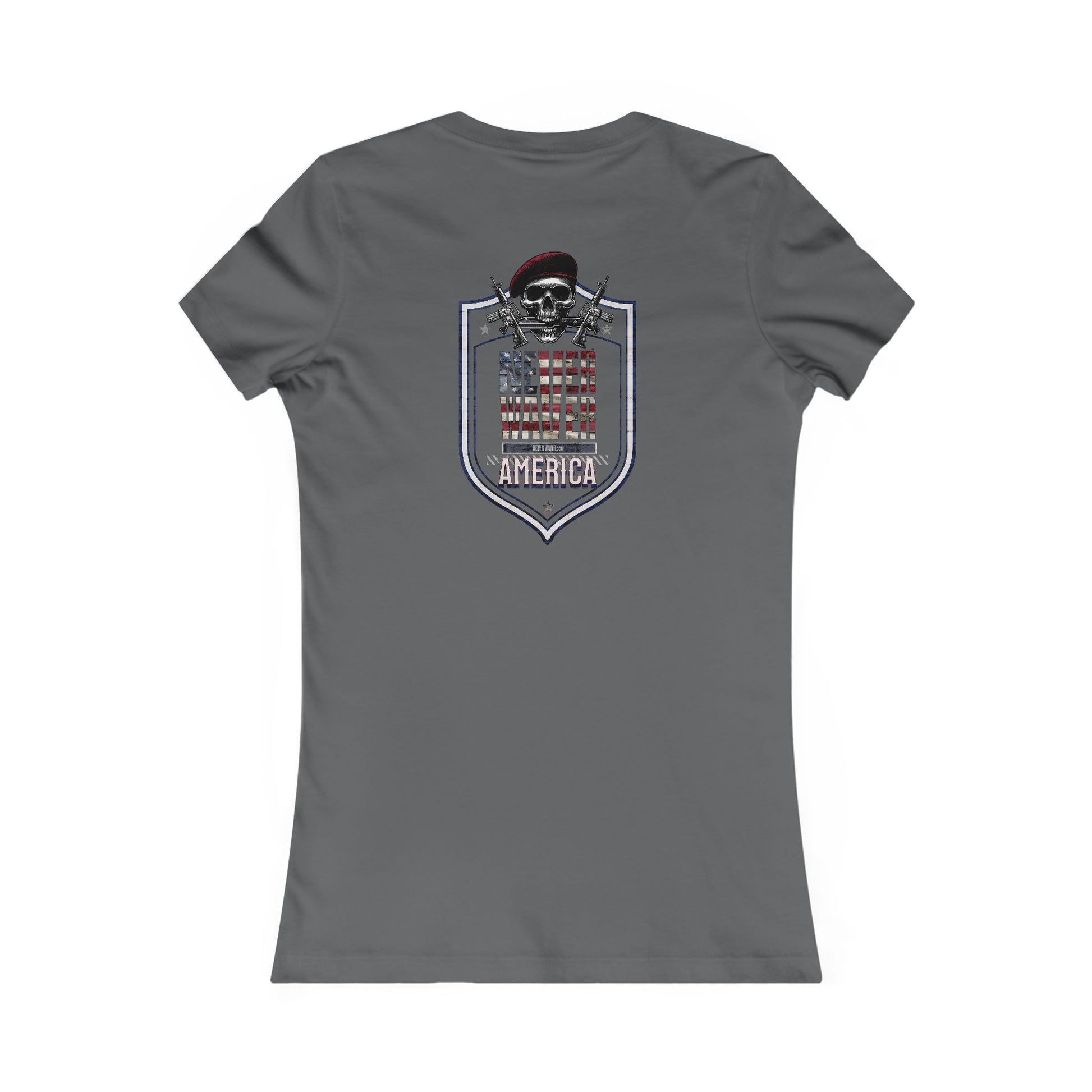 Never Waver America Women's Favorite Tee - Never Waver