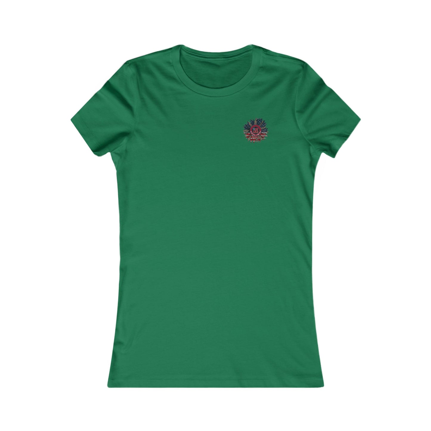 Never Waver Be Red White And a Little Bougie Women's Favorite Tee - Never Waver