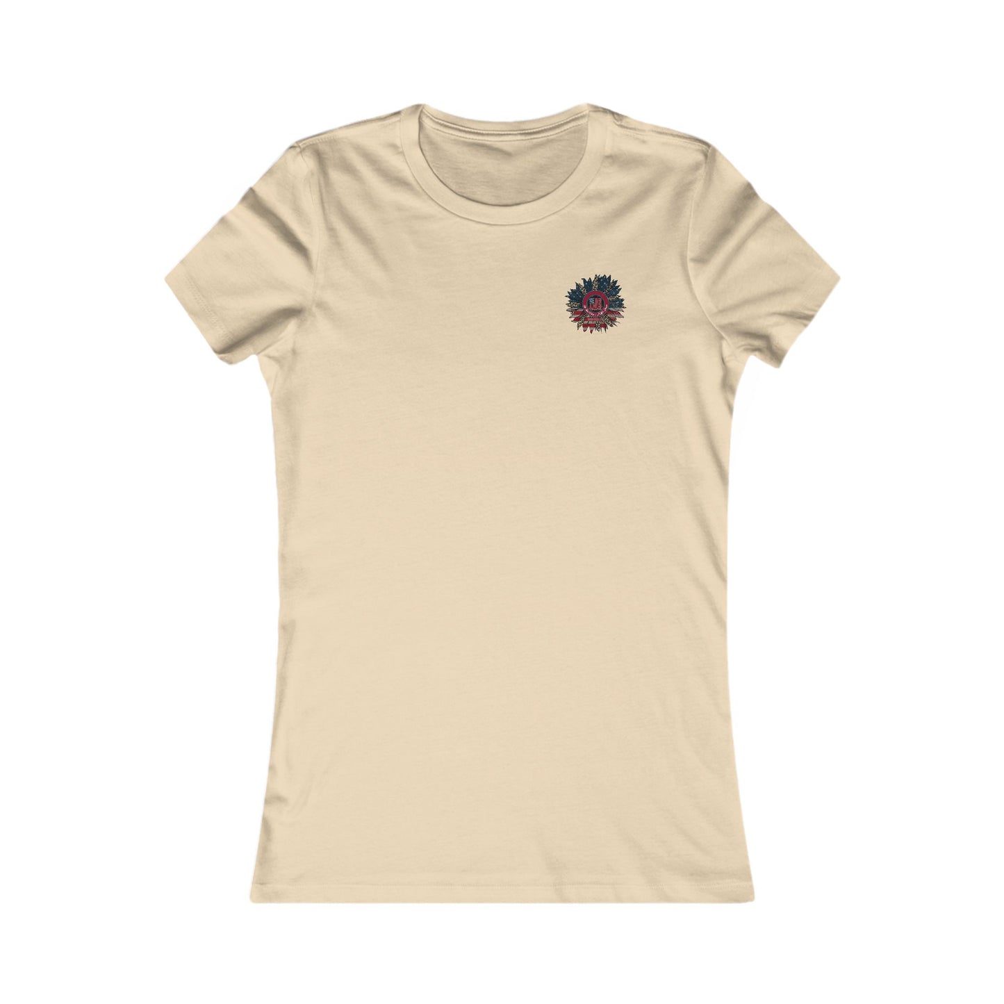 Never Waver Be Red White And a Little Bougie Women's Favorite Tee - Never Waver