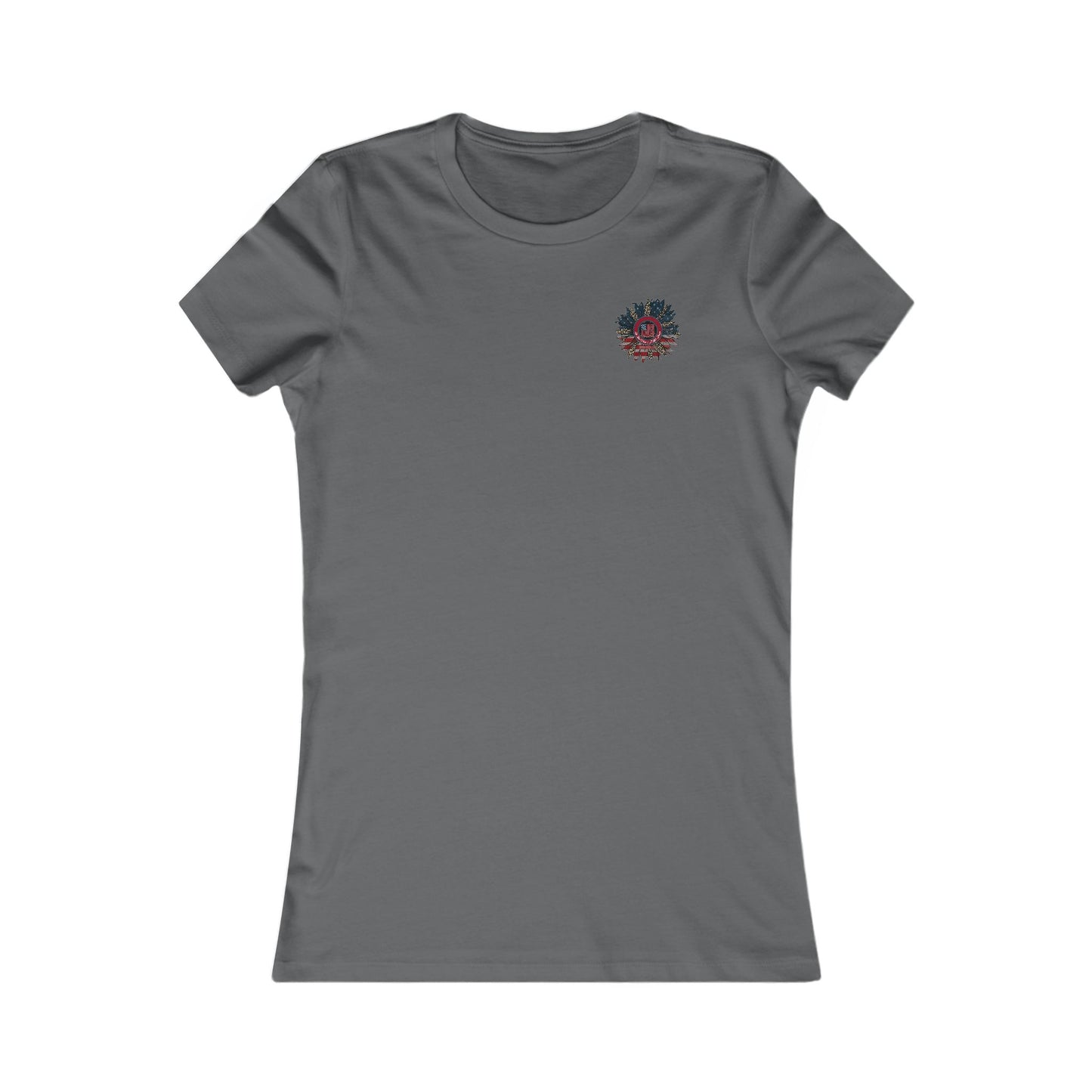 Never Waver Be Red White And a Little Bougie Women's Favorite Tee - Never Waver