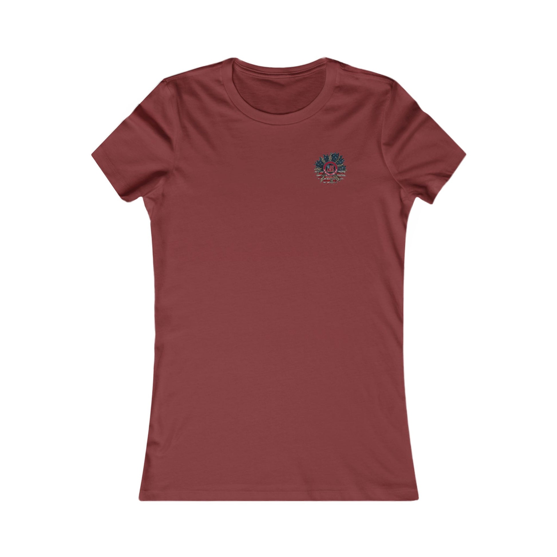 Never Waver Be Red White And a Little Bougie Women's Favorite Tee - Never Waver