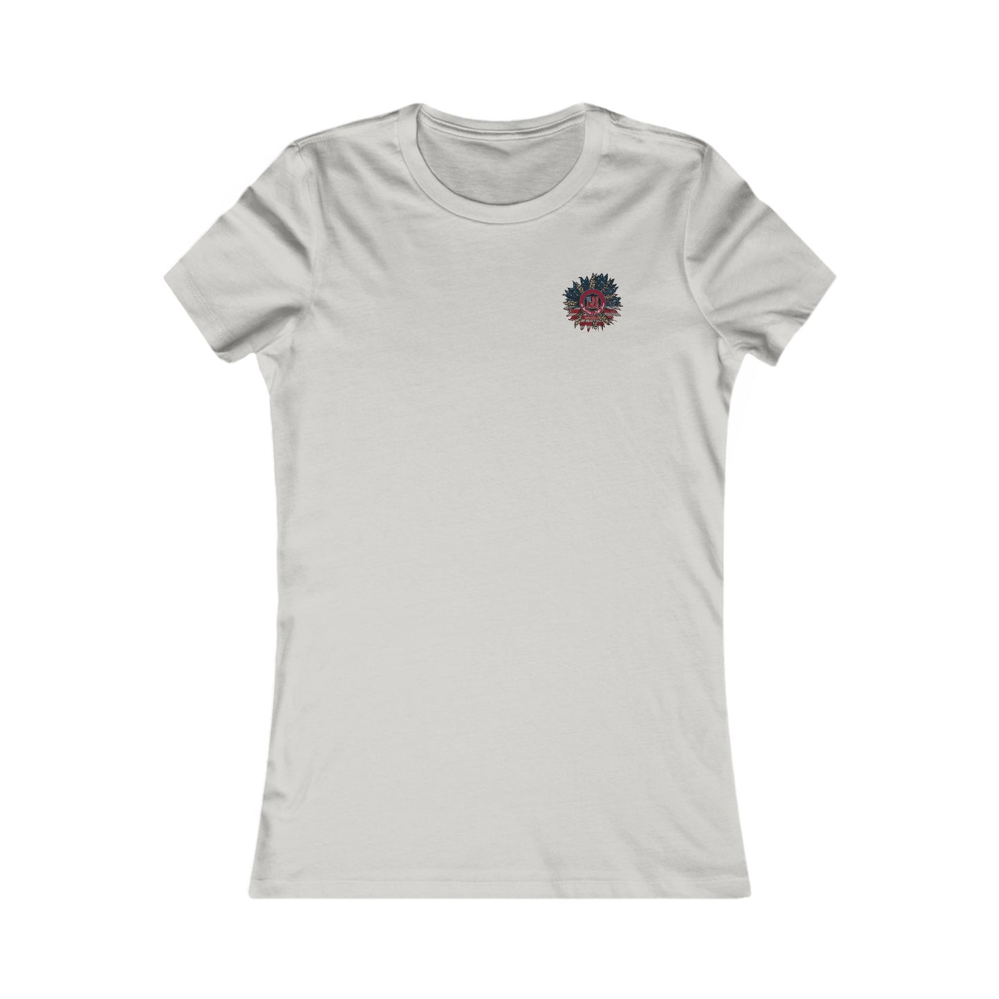 Never Waver Be Red White And a Little Bougie Women's Favorite Tee - Never Waver