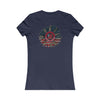Never Waver Be Red White And a Little Bougie Women's Favorite Tee - Never Waver