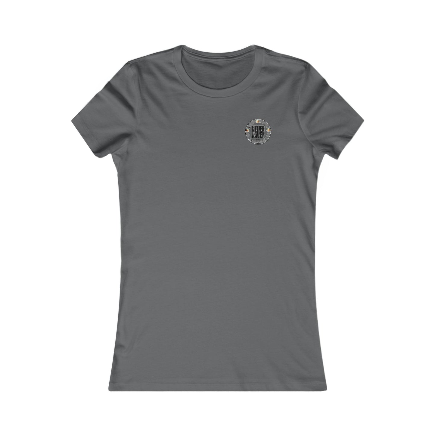 Never Waver Drinks Well With Others Women's Favorite Tee - Never Waver