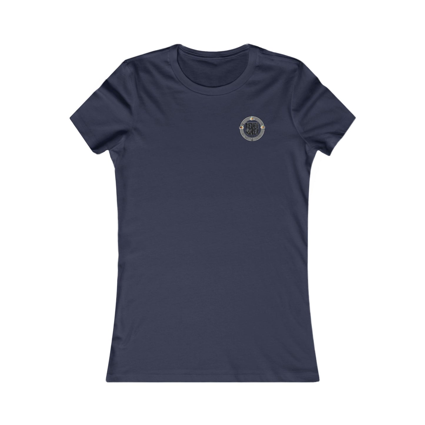 Never Waver Drinks Well With Others Women's Favorite Tee - Never Waver