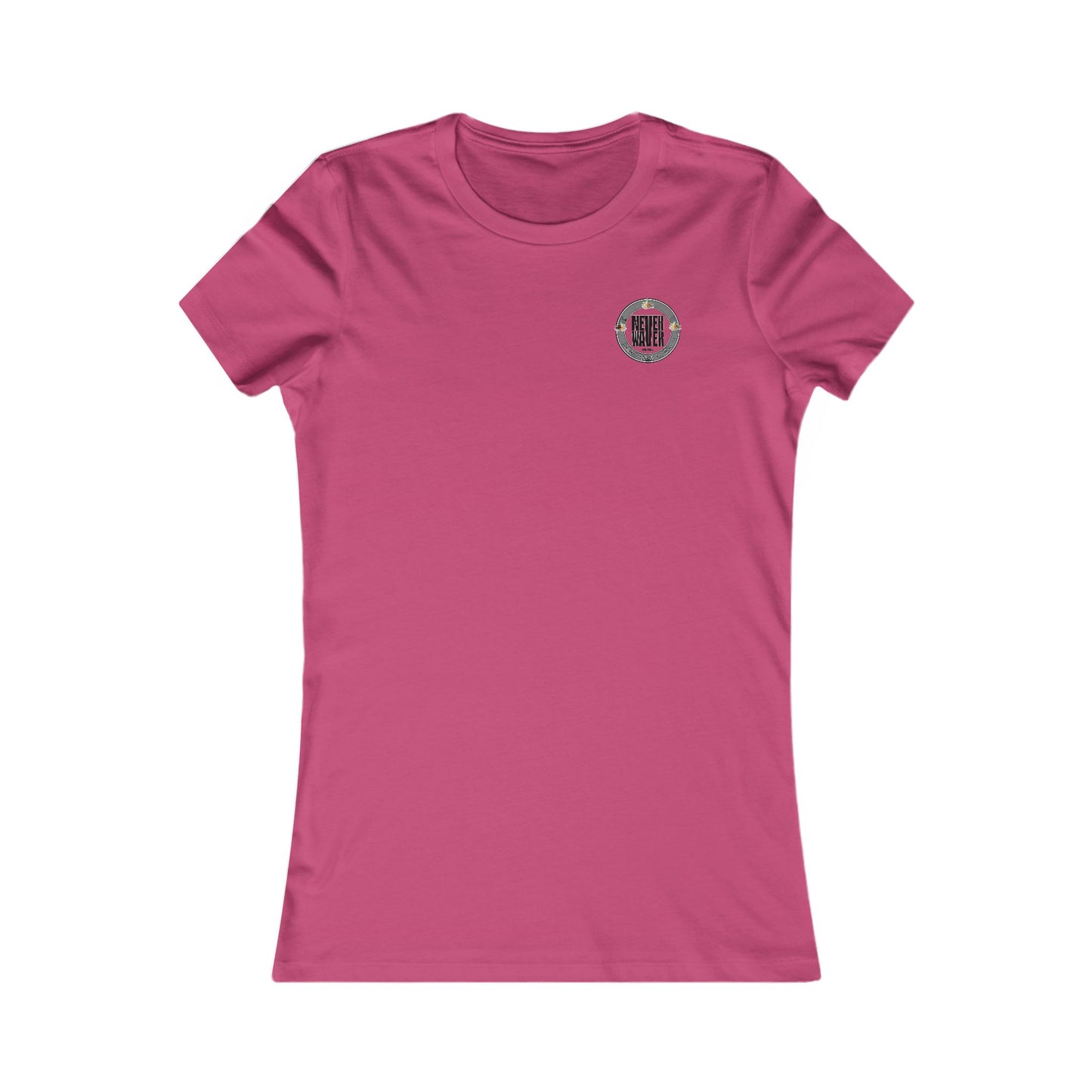 Never Waver Drinks Well With Others Women's Favorite Tee - Never Waver