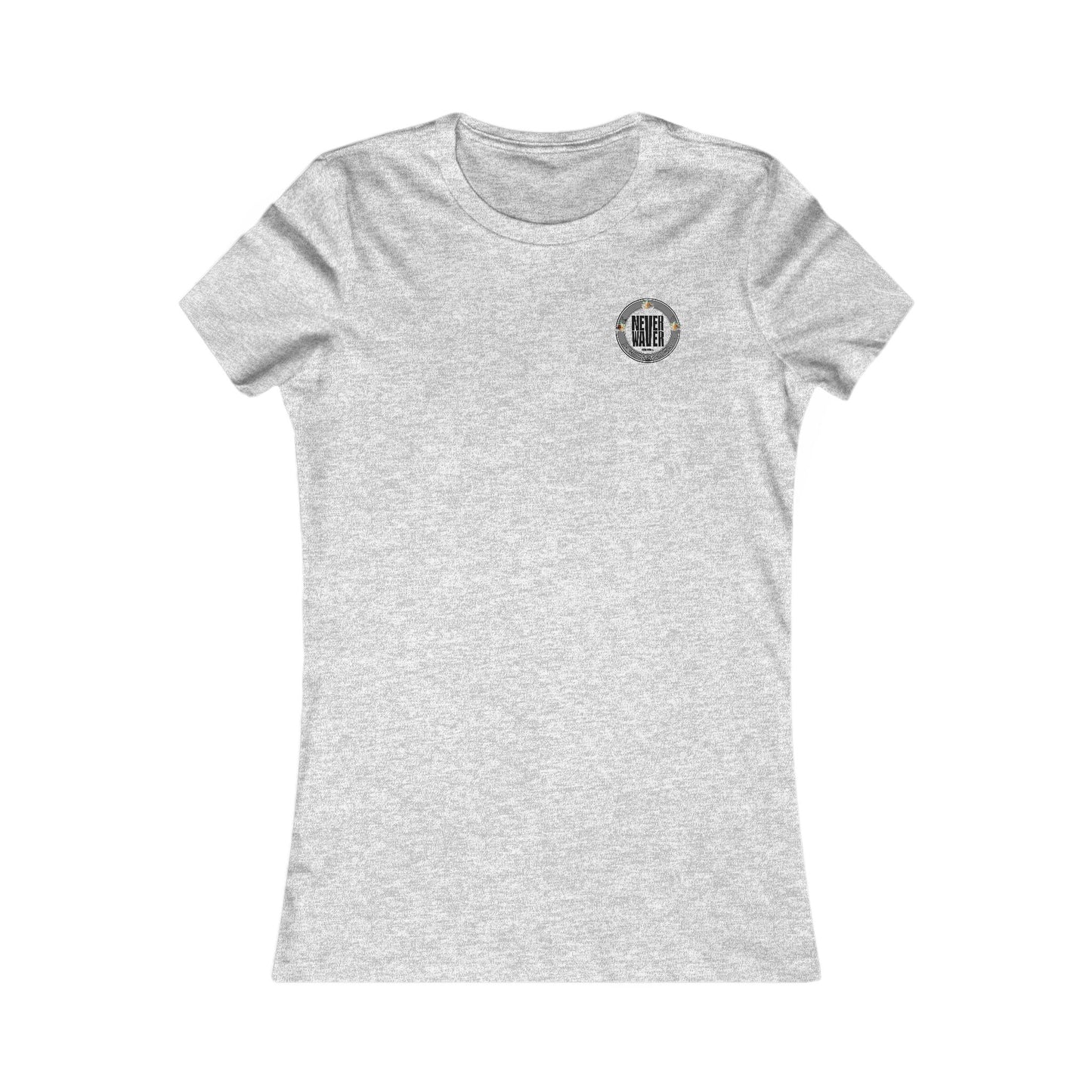Never Waver Drinks Well With Others Women's Favorite Tee - Never Waver