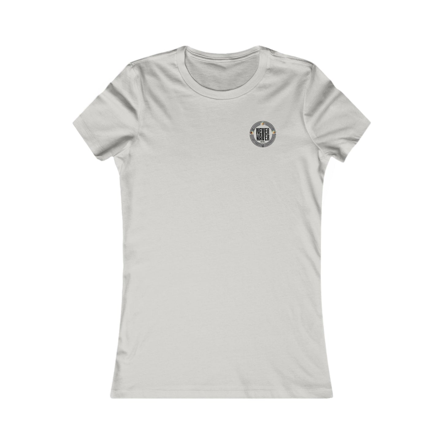 Never Waver Drinks Well With Others Women's Favorite Tee - Never Waver