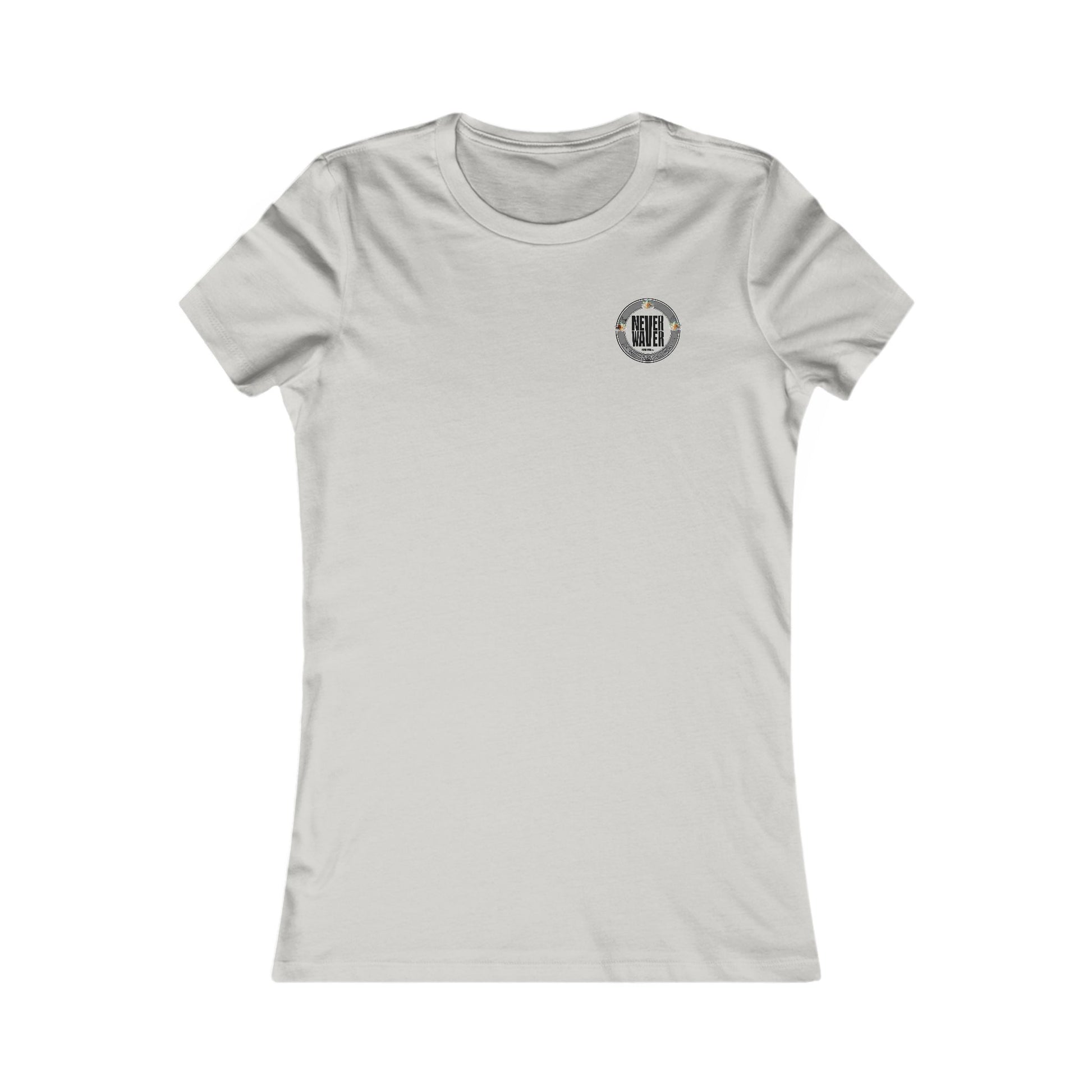Never Waver Drinks Well With Others Women's Favorite Tee - Never Waver