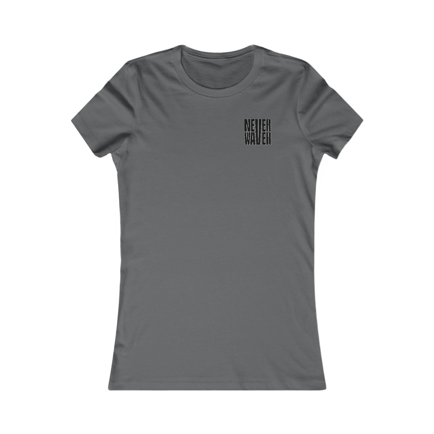 Never Waver Tree of Cancer RibbonsWomen's Favorite Tee - Never Waver