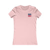 New England Fans Never Waver W-Leopard Football Women's Favorite Tee - Never Waver