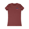 New England Fans Never Waver W-Leopard Football Women's Favorite Tee - Never Waver