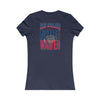 New England Fans Never Waver W-Leopard Football Women's Favorite Tee - Never Waver