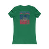 New England Fans Never Waver W-Leopard Football Women's Favorite Tee - Never Waver