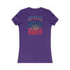 New England Fans Never Waver W-Leopard Football Women's Favorite Tee - Never Waver