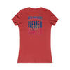 New England Fans Never Waver W-Leopard Football Women's Favorite Tee - Never Waver