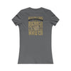 New Orleans Fans Never Waver W-Leopard Football Women's Favorite Tee - Never Waver