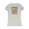New Orleans Fans Never Waver W-Leopard Football Women's Favorite Tee - Never Waver