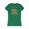 New Orleans Fans Never Waver W-Leopard Football Women's Favorite Tee - Never Waver