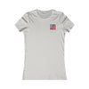 New York Fans Never Waver W-Leopard Football Women's Favorite Tee - Never Waver