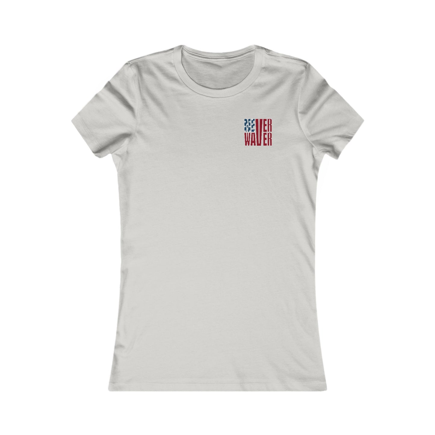 New York Fans Never Waver W-Leopard Football Women's Favorite Tee - Never Waver