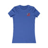 New York Fans Never Waver W-Leopard Football Women's Favorite Tee - Never Waver