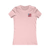 New York Fans Never Waver W-Leopard Football Women's Favorite Tee - Never Waver
