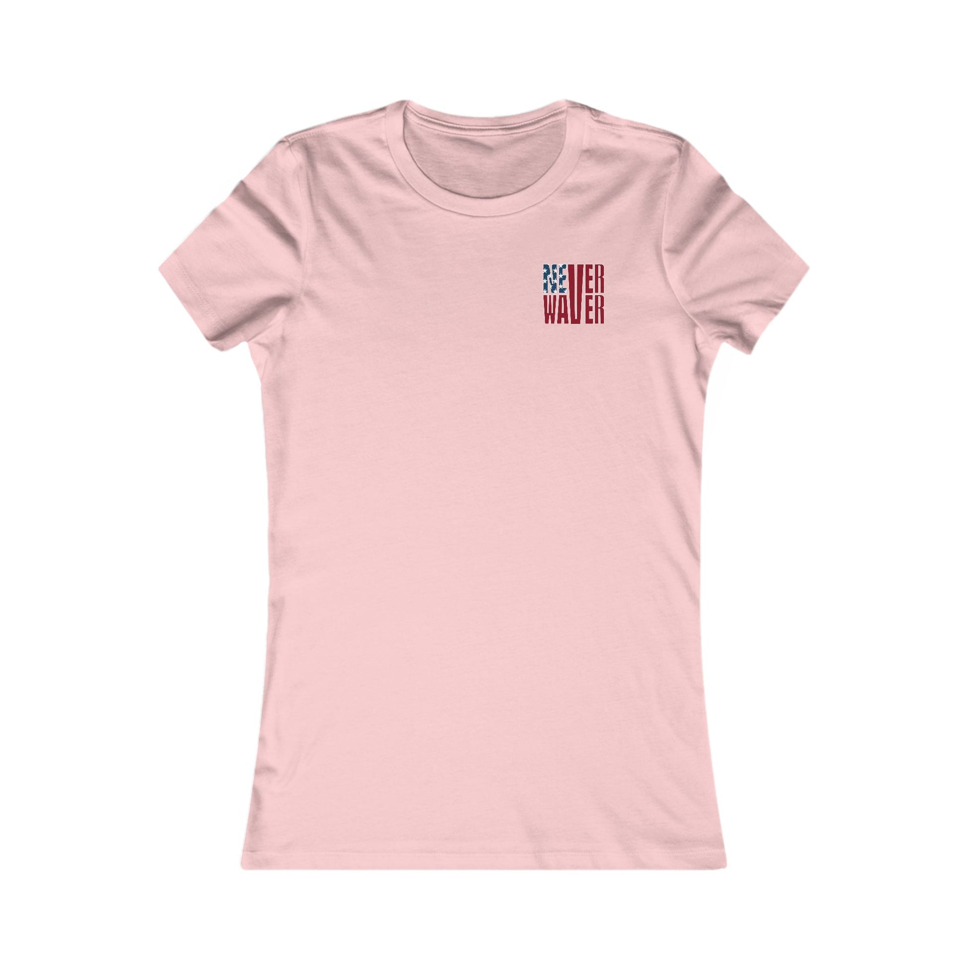 New York Fans Never Waver W-Leopard Football Women's Favorite Tee - Never Waver