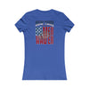 New York Fans Never Waver W-Leopard Football Women's Favorite Tee - Never Waver