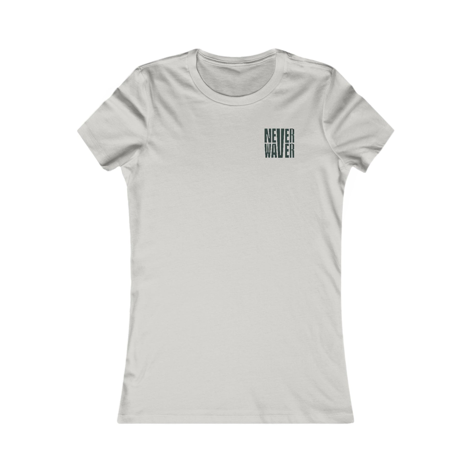 New York Fans Never Waver W-Leopard Football Women's Favorite Tee - Never Waver