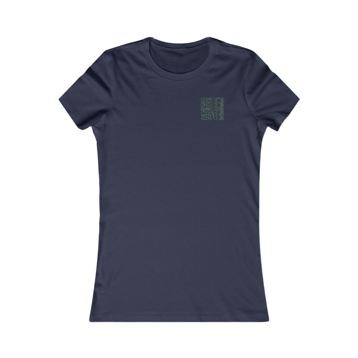 New York Fans Never Waver W-Leopard Football Women's Favorite Tee - Never Waver