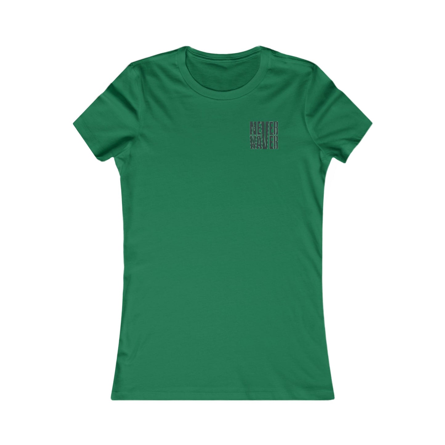 New York Fans Never Waver W-Leopard Football Women's Favorite Tee - Never Waver