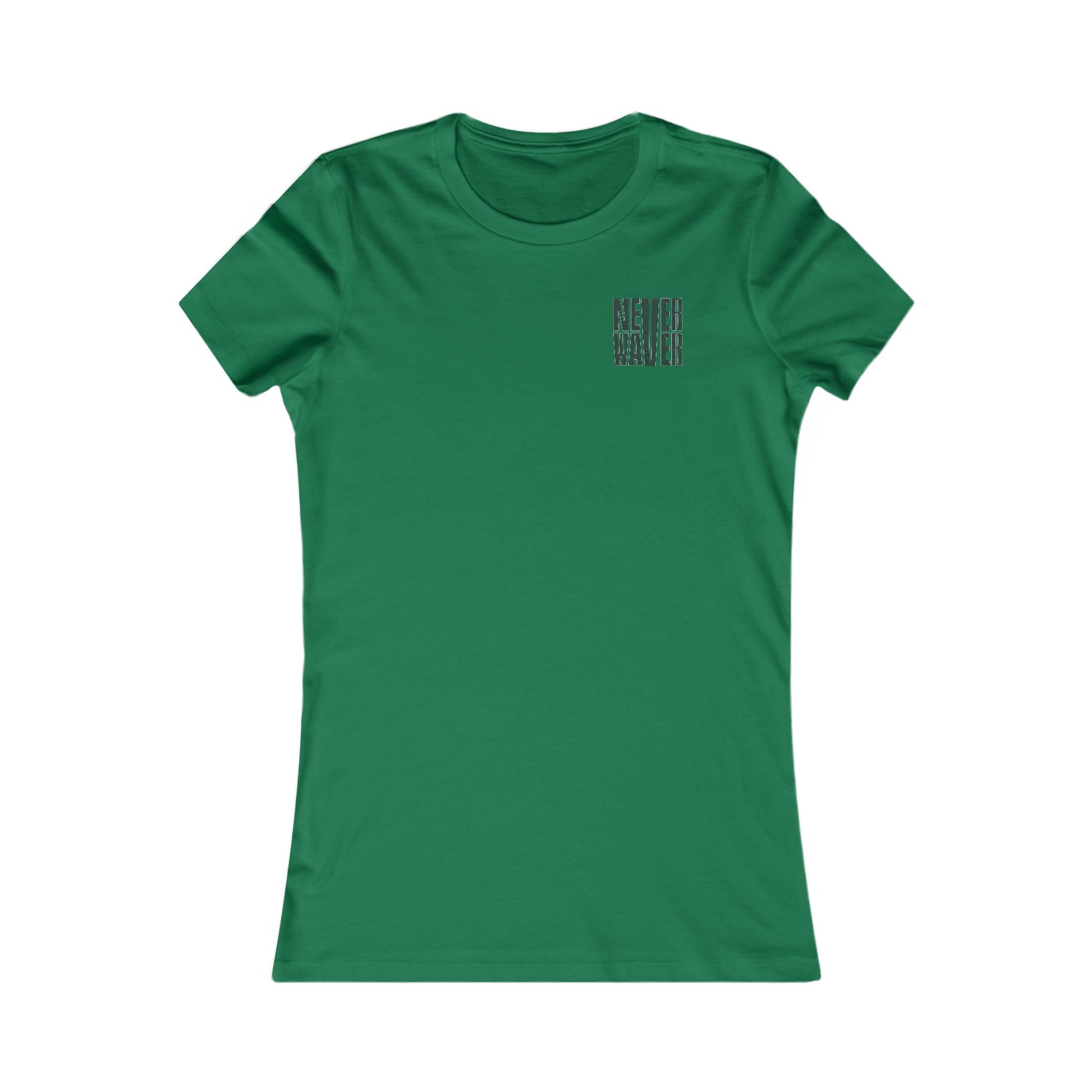 New York Fans Never Waver W-Leopard Football Women's Favorite Tee - Never Waver
