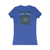 New York Fans Never Waver W-Leopard Football Women's Favorite Tee - Never Waver