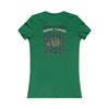 New York Fans Never Waver W-Leopard Football Women's Favorite Tee - Never Waver