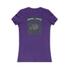 New York Fans Never Waver W-Leopard Football Women's Favorite Tee - Never Waver