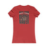 New York Fans Never Waver W-Leopard Football Women's Favorite Tee - Never Waver
