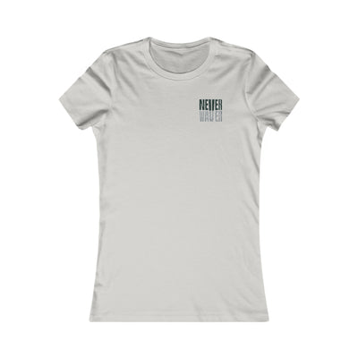 Philadelphia Fans Never Waver W-Leopard Football Women's Favorite Tee - Never Waver