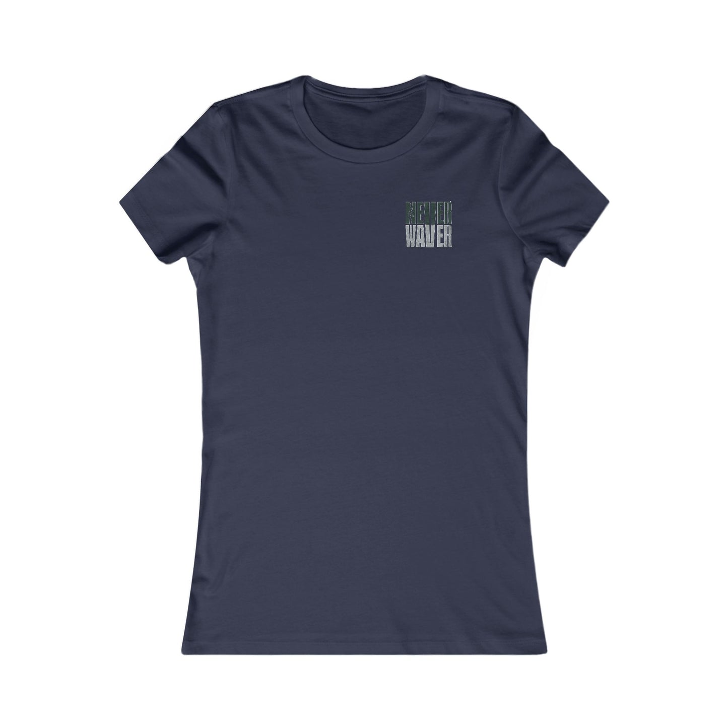 Philadelphia Fans Never Waver W-Leopard Football Women's Favorite Tee - Never Waver