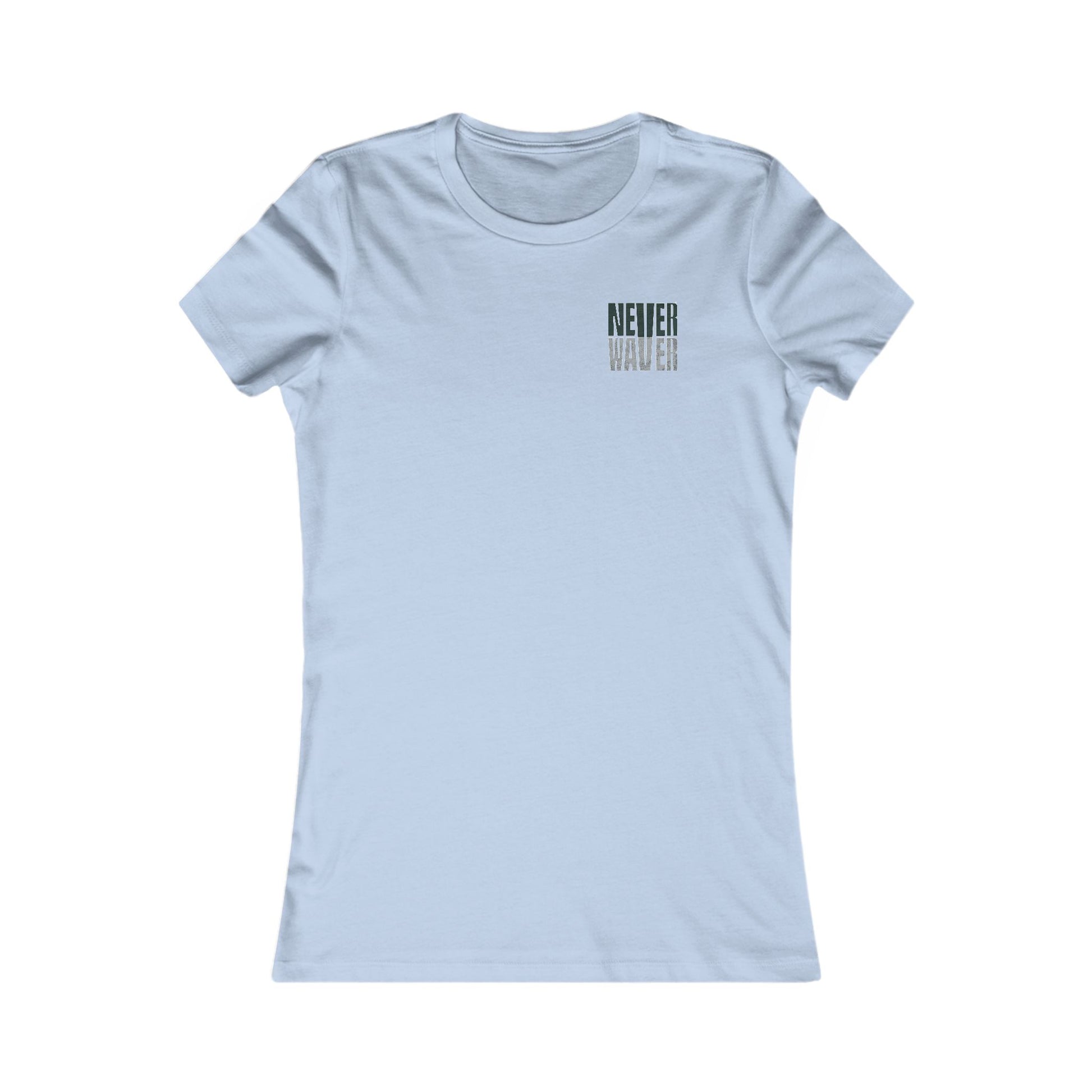 Philadelphia Fans Never Waver W-Leopard Football Women's Favorite Tee - Never Waver