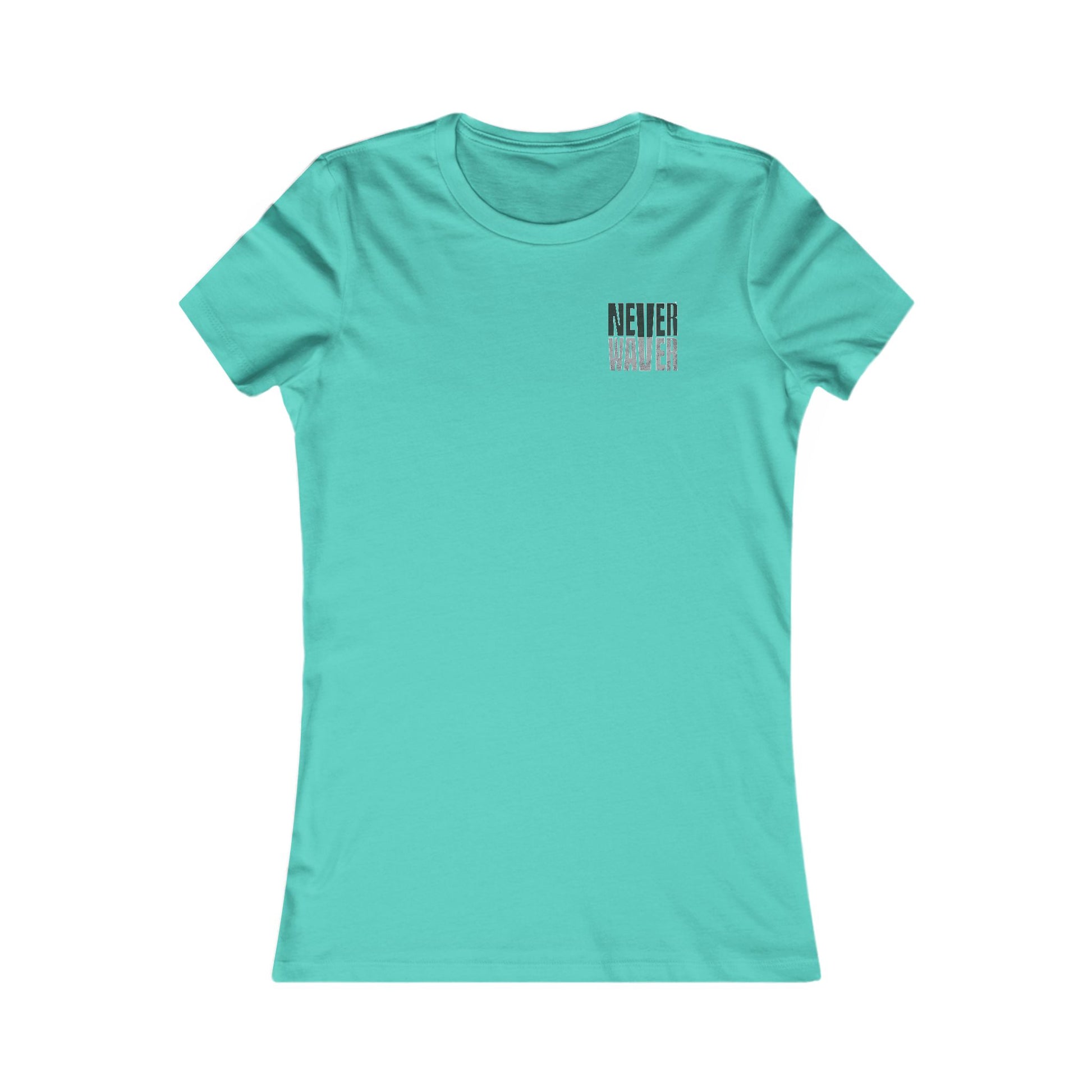 Philadelphia Fans Never Waver W-Leopard Football Women's Favorite Tee - Never Waver
