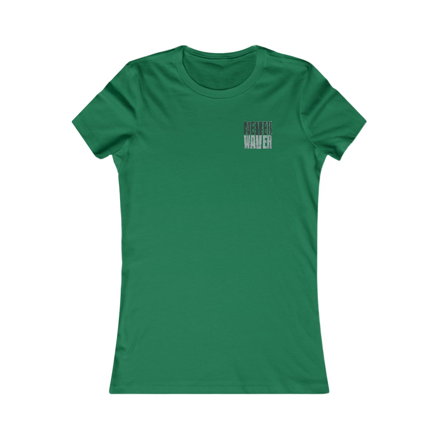 Philadelphia Fans Never Waver W-Leopard Football Women's Favorite Tee - Never Waver
