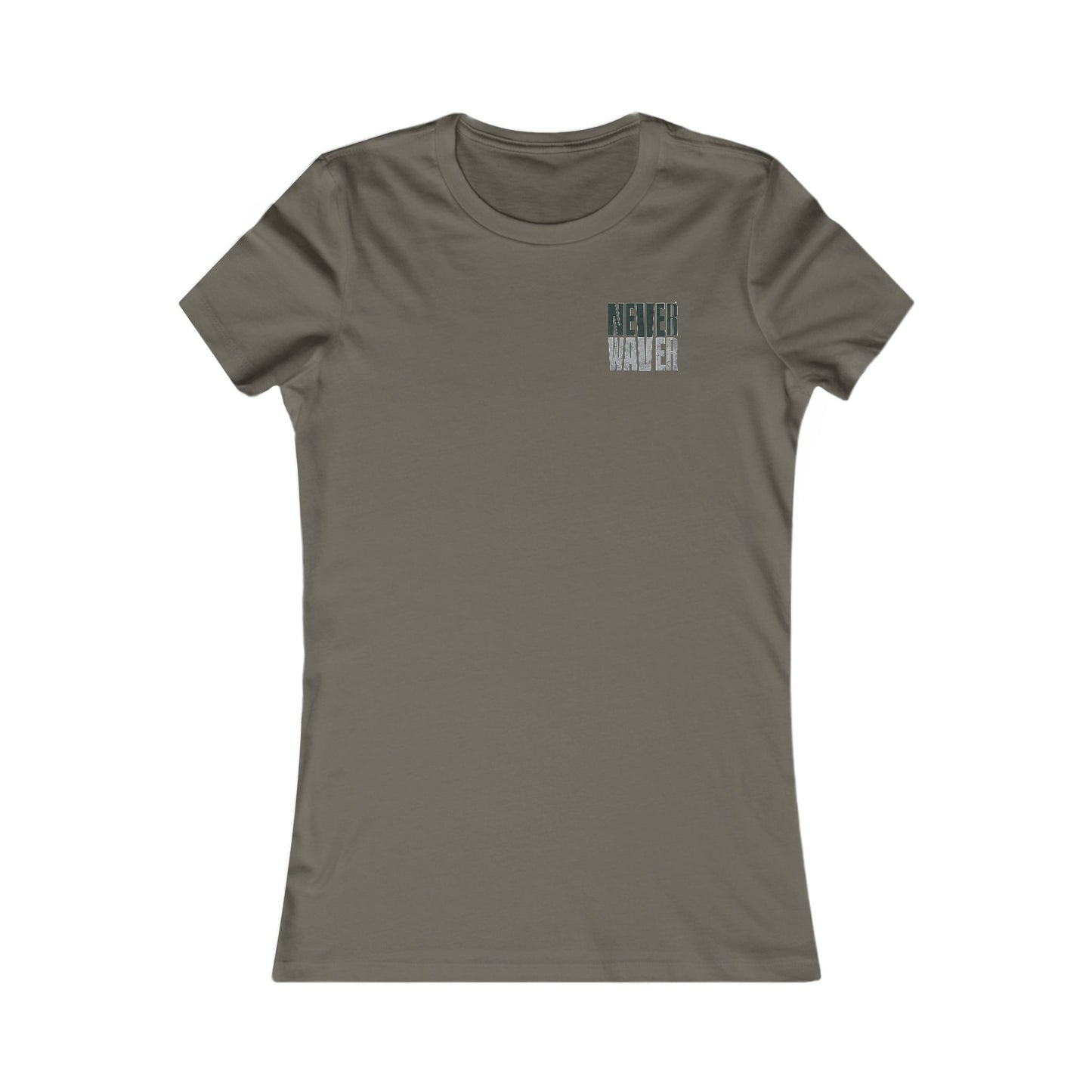 Philadelphia Fans Never Waver W-Leopard Football Women's Favorite Tee - Never Waver
